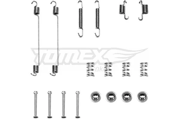 Kit de acessórios, sapatas de travão TOMEX Brakes TX 40-23