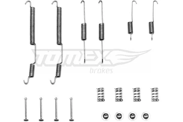 Kit de acessórios, sapatas de travão TOMEX Brakes TX 40-29