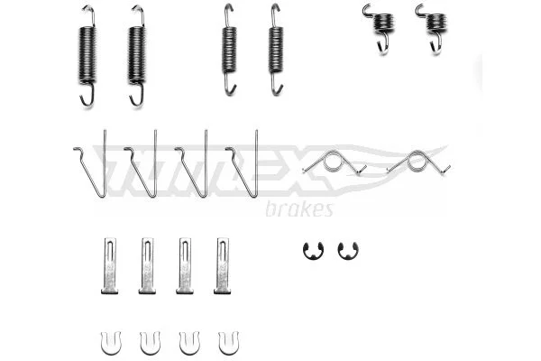 Kit de acessórios, sapatas de travão TOMEX Brakes TX 40-40
