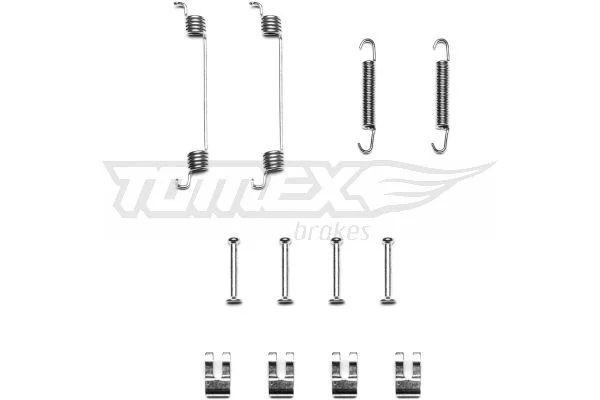 Kit de acessórios, sapatas de travão TOMEX Brakes TX 40-58