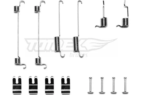 Kit de acessórios, sapatas de travão TOMEX Brakes TX 40-71
