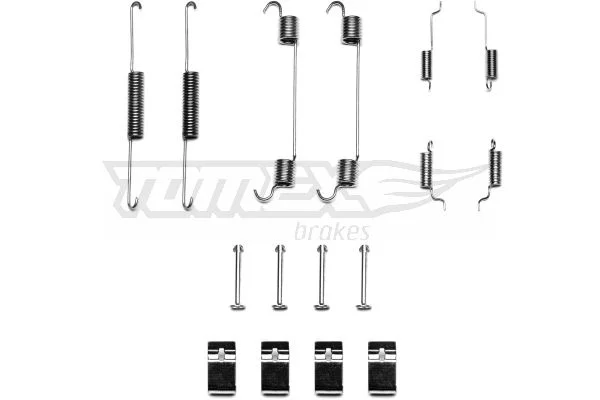 Kit de acessórios, sapatas de travão TOMEX Brakes TX 41-52