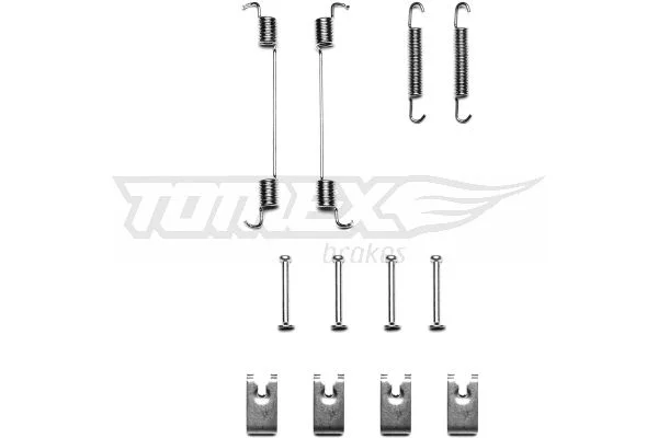 Kit de acessórios, sapatas de travão TOMEX Brakes TX 41-70