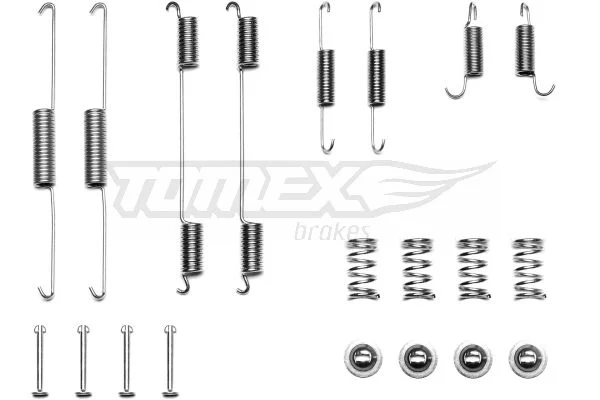 Kit de acessórios, sapatas de travão TOMEX Brakes TX 41-79