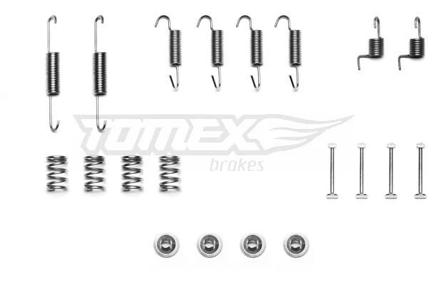 Kit de acessórios, sapatas de travão TOMEX Brakes TX 42-06