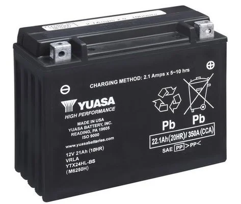 Starter Battery YUASA YTX24HL-BS