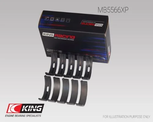 Crankshaft Bearing Shell Set KING MB5566XP