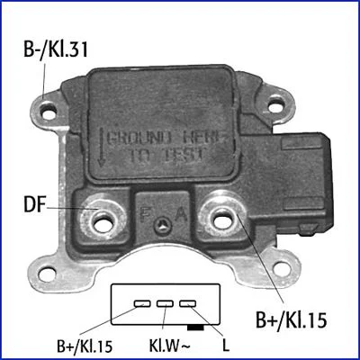Regulador do Alternador HITACHI 130040