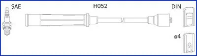 Ignition Cable Kit HITACHI 134576