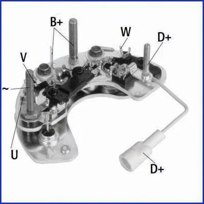 Retificador, alternador HITACHI 139632