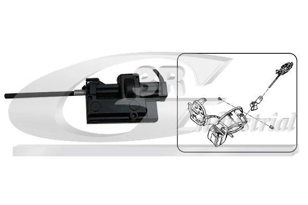Actuator, central locking system 3RG 12603