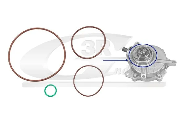 Seal Set, vacuum pump 3RG 74706
