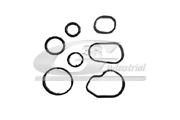 Gasket Set, oil cooler 3RG 80582