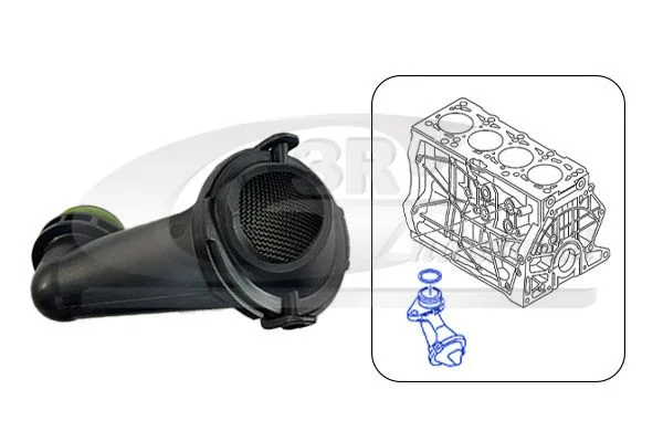 Tubo de sucção, bomba de óleo 3RG 84750