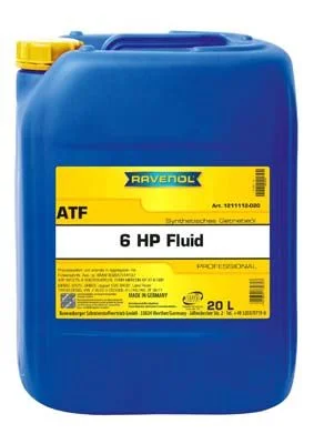 Transmission Oil ATF 6 HP Fluid RAVENOL 1211112-020-01-999