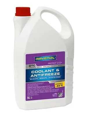 Antifreeze OTC Premix -40°C Protect C12+ RAVENOL 1410112-005-01-999