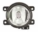 Front Fog Light ABAKUS 333-2037N-UQ