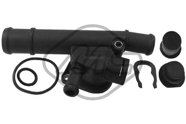 Flange do líquido de arrefecimento Metalcaucho 03591