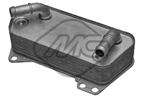 Oil Cooler, engine oil Metalcaucho 39009