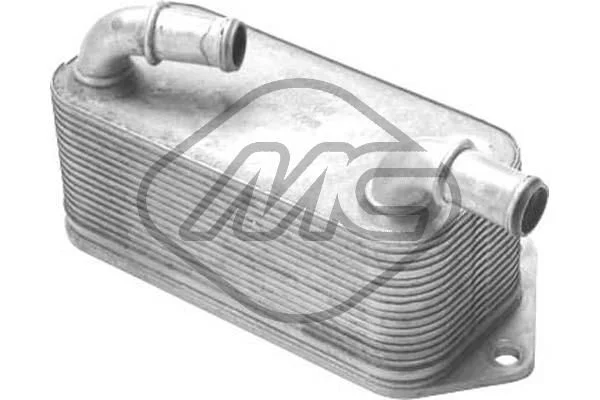 Oil Cooler, engine oil Metalcaucho 39479