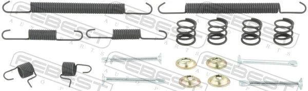 Accessory Kit, parking brake shoes FEBEST 0204-B10RSR-KIT