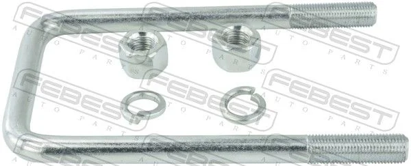 Mounting Kit, leaf spring FEBEST 0433-001