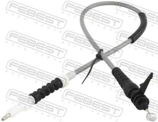 Cable Pull, door release FEBEST 19104-E70F