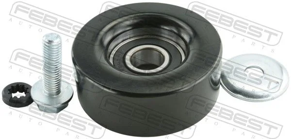 Deflection/Guide Pulley, V-ribbed belt FEBEST 2088-LIB