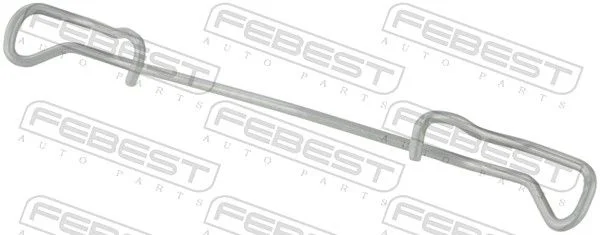 Spring, disc brake pad FEBEST 2103-001