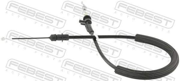 Cable Pull, door release FEBEST 23104-B7RV1