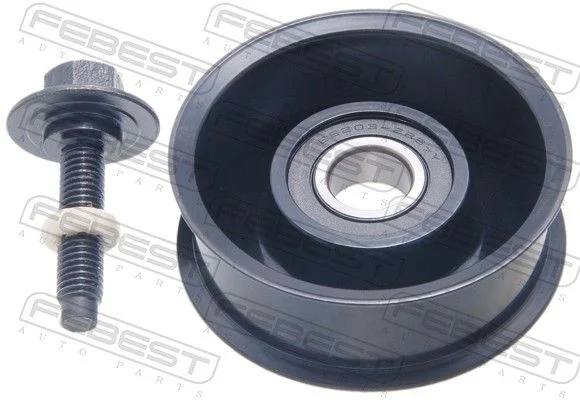 Deflection/Guide Pulley, V-ribbed belt FEBEST 2988-DIV