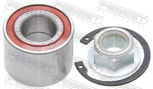 Kit de rolamentos de roda FEBEST DAC25520037-KIT