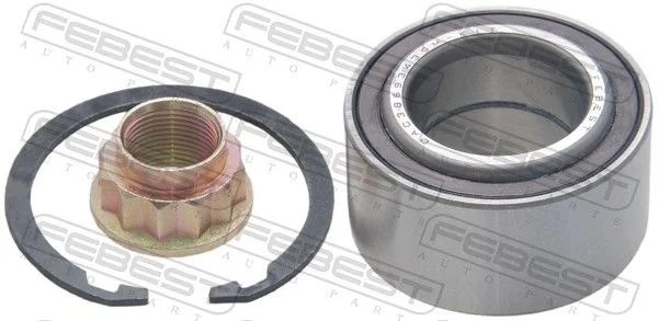 Kit de rolamentos de roda FEBEST DAC38693439M-KIT