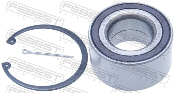 Kit de rolamentos de roda FEBEST DAC40780040M-KIT