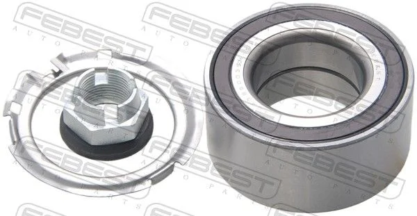 Kit de rolamentos de roda FEBEST DAC45860039M-KIT