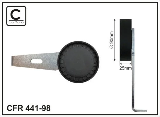 Conjunto de correias em V CAFFARO 441-98