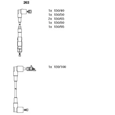 Ignition Cable Kit BREMI 263