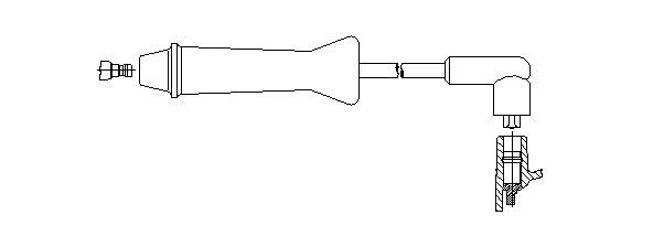 Cabo de ignição BREMI 60370
