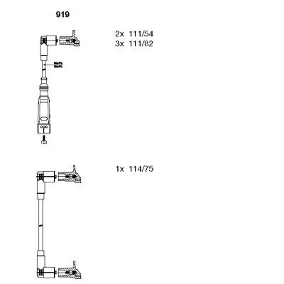 Ignition Cable Kit BREMI 919