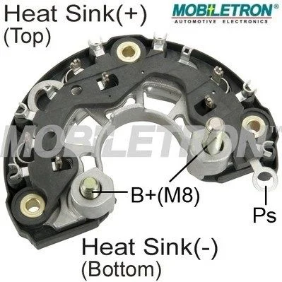 Retificador, alternador MOBILETRON RB-116H