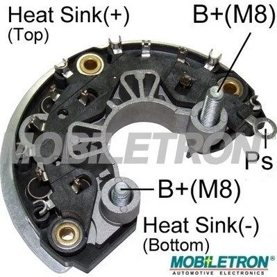 Retificador, alternador MOBILETRON RB-929H