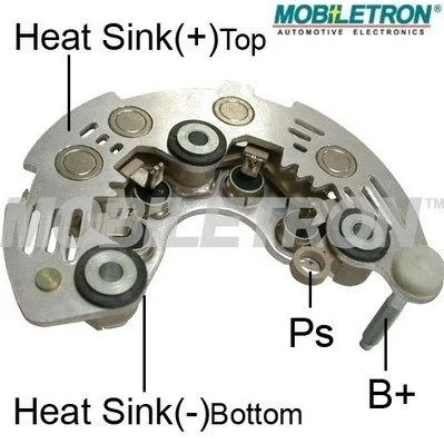 Rectifier, alternator MOBILETRON RF-19H