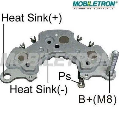 Retificador, alternador MOBILETRON RH-85