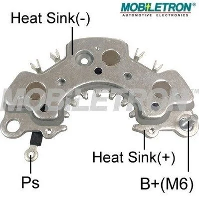 Rectifier, alternator MOBILETRON RH-91