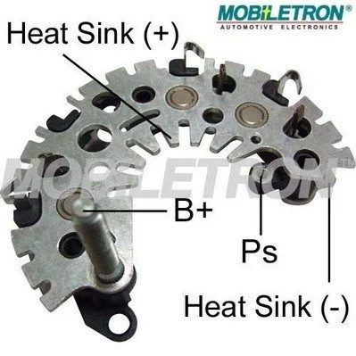 Retificador, alternador MOBILETRON RI-34