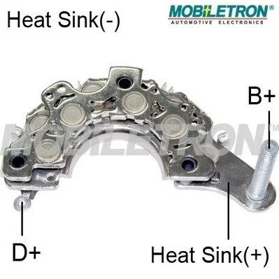 Rectifier, alternator MOBILETRON RK-04