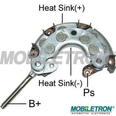 Rectifier, alternator MOBILETRON RN-15PL