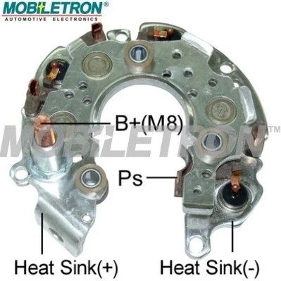 Rectifier, alternator MOBILETRON RN-64