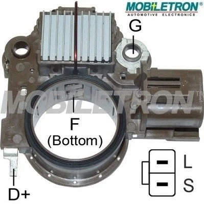 Regulador do Alternador MOBILETRON VR-H2009-128
