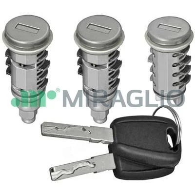 Kit de cilindro de fechadura MIRAGLIO 80/1217